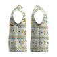 Senegal Christmas Knitted V-Neck Vest Golden Lion and Festive Stars Motif - African Pride