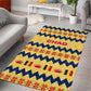 Chad Christmas Area Rug National Coat of Arms, and Festive Motif - African Pride