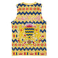 Chad Christmas Basketball Jersey National Coat of Arms, and Festive Motif - African Pride
