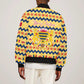 Chad Christmas Bomber Jacket National Coat of Arms, and Festive Motif - African Pride