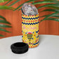 Chad Christmas 4 in 1 Can Cooler Tumbler National Coat of Arms, and Festive Motif - African Pride