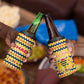 Chad Christmas 4 in 1 Can Cooler Tumbler National Coat of Arms, and Festive Motif - African Pride