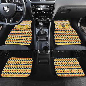 Chad Christmas Car Mats National Coat of Arms, and Festive Motif - African Pride