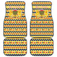 Chad Christmas Car Mats National Coat of Arms, and Festive Motif - African Pride
