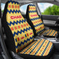 Chad Christmas Car Seat Cover National Coat of Arms, and Festive Motif - African Pride