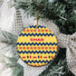 Chad Christmas Ceramic Ornament National Coat of Arms, and Festive Motif - African Pride