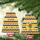 Chad Christmas Ceramic Ornament National Coat of Arms, and Festive Motif - African Pride