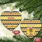 Chad Christmas Ceramic Ornament National Coat of Arms, and Festive Motif - African Pride