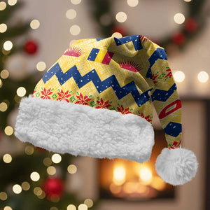Chad Christmas Santa Hat National Coat of Arms, and Festive Motif - African Pride
