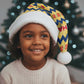 Chad Christmas Santa Hat National Coat of Arms, and Festive Motif - African Pride