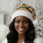 Chad Christmas Santa Hat National Coat of Arms, and Festive Motif - African Pride