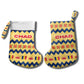 Chad Christmas Stocking National Coat of Arms, and Festive Motif - African Pride