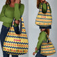 Chad Christmas Grocery Bag National Coat of Arms, and Festive Motif - African Pride