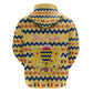 Chad Christmas Hoodie National Coat of Arms, and Festive Motif - African Pride