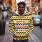 Chad Christmas Hoodie National Coat of Arms, and Festive Motif - African Pride