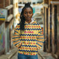 Chad Christmas Hoodie National Coat of Arms, and Festive Motif - African Pride