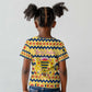 Chad Christmas Kid T shirt National Coat of Arms, and Festive Motif - African Pride