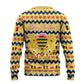 Chad Christmas Ugly Christmas Sweater National Coat of Arms, and Festive Motif - African Pride