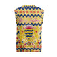Chad Christmas Knitted V-Neck Vest National Coat of Arms, and Festive Motif - African Pride