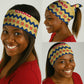 Chad Christmas Neck Gaiter National Coat of Arms, and Festive Motif - African Pride