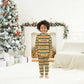 Chad Christmas Pajama Set National Coat of Arms, and Festive Motif - African Pride