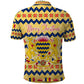 Chad Christmas Polo Shirt National Coat of Arms, and Festive Motif - African Pride