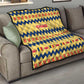 Chad Christmas Quilt National Coat of Arms, and Festive Motif - African Pride