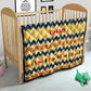 Chad Christmas Quilt National Coat of Arms, and Festive Motif - African Pride