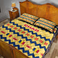 Chad Christmas Quilt Bed Set National Coat of Arms, and Festive Motif - African Pride