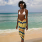 Chad Christmas Sarong National Coat of Arms, and Festive Motif - African Pride