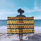 Chad Christmas Sarong National Coat of Arms, and Festive Motif - African Pride