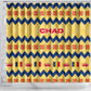Chad Christmas Shower Curtain National Coat of Arms, and Festive Motif - African Pride