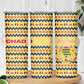 Chad Christmas Skinny Tumbler National Coat of Arms, and Festive Motif - African Pride