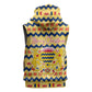 Chad Christmas Sleeveless Hoodie National Coat of Arms, and Festive Motif - African Pride