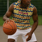 Chad Christmas Sleeveless Hoodie National Coat of Arms, and Festive Motif - African Pride