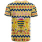 Chad Christmas T shirt National Coat of Arms, and Festive Motif - African Pride