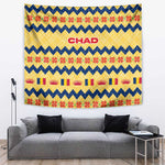 Chad Christmas Tapestry National Coat of Arms, and Festive Motif - African Pride