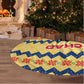 Chad Christmas Tree Skirt National Coat of Arms, and Festive Motif - African Pride
