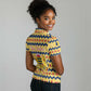 Chad Christmas Women Polo Shirt National Coat of Arms, and Festive Motif - African Pride