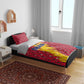 Chad Christmas Bedding Set National Coat of Arms and Snowflake Accents - African Pride