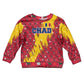 Chad Christmas Kid Ugly Christmas Sweater National Coat of Arms and Snowflake Accents - African Pride