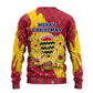 Chad Christmas Ugly Christmas Sweater National Coat of Arms and Snowflake Accents - African Pride