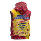 Chad Christmas Sleeveless Hoodie National Coat of Arms and Snowflake Accents - African Pride
