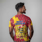 Chad Christmas T shirt National Coat of Arms and Snowflake Accents - African Pride