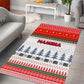 Namibia Christmas Area Rug Coat of Arm National Flag Motif - African Pride
