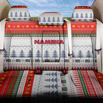 Namibia Christmas Back Car Seat Cover Coat of Arm National Flag Motif - African Pride