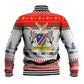 Namibia Christmas Baseball Jacket Coat of Arm National Flag Motif - African Pride