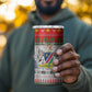 Namibia Christmas 4 in 1 Can Cooler Tumbler Coat of Arm National Flag Motif - African Pride