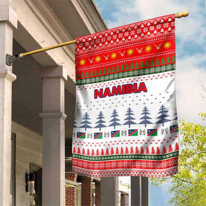 Namibia Christmas Garden Flag Coat of Arm National Flag Motif - African Pride
