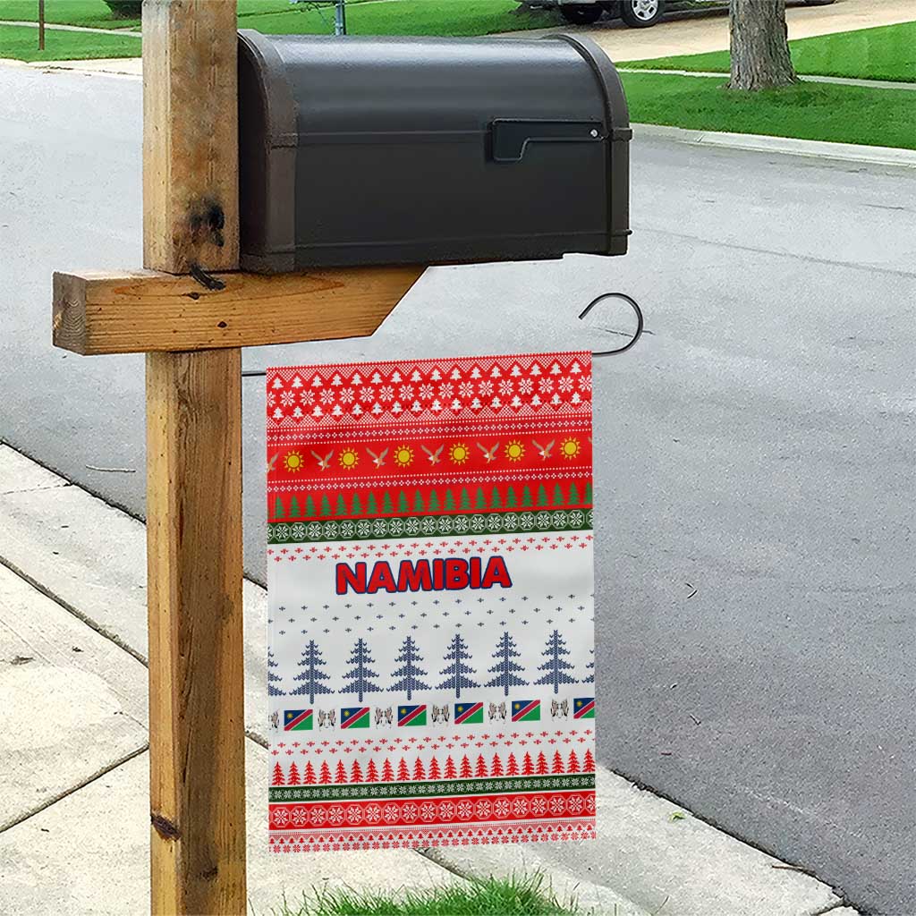 Namibia Christmas Garden Flag Coat of Arm National Flag Motif - African Pride